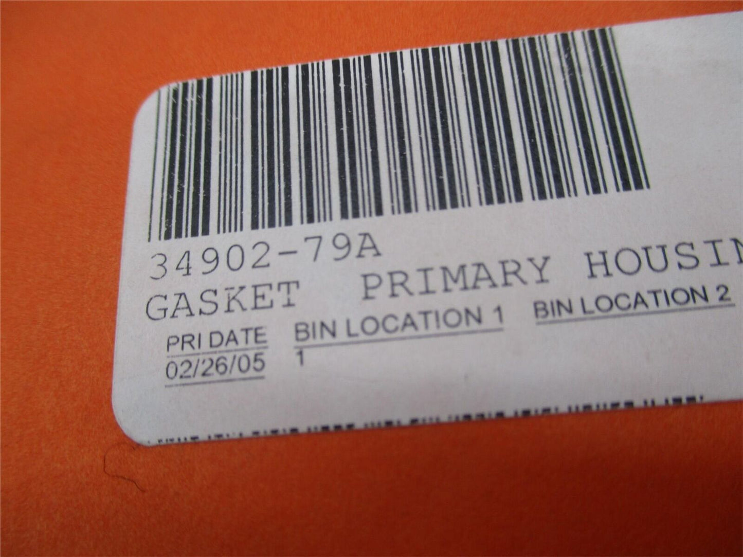 Lot of 6 Harley Davidson Genuine NOS Primary Housing Gaskets 34902-79A