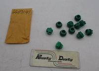 Lot of 11 Harley Davidson Genuine NOS Large Green Filler Caps 66031-91