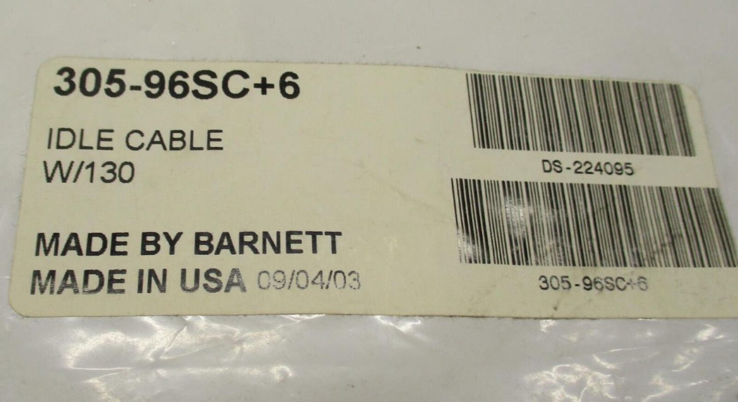 Barnett S/S+6 Throttle Cable 96-00 Harley Davidson FXSTS DS-223216 305-96SC+6