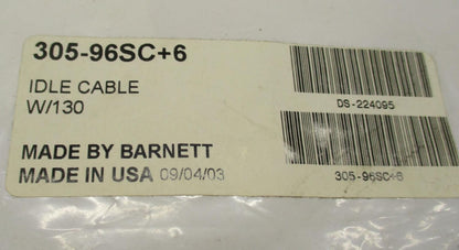 Barnett S/S+6 Throttle Cable 96-00 Harley Davidson FXSTS DS-223216 305-96SC+6
