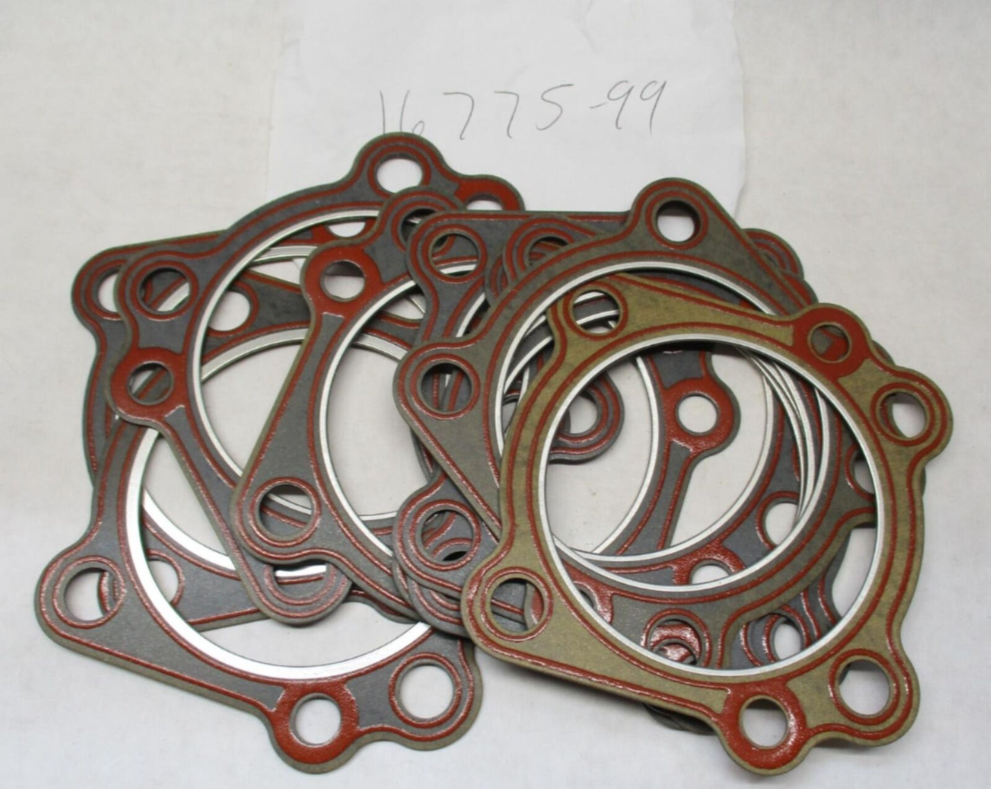 Lot of (10) Harley Davidson Cylinder Head Gaskets 16775-99