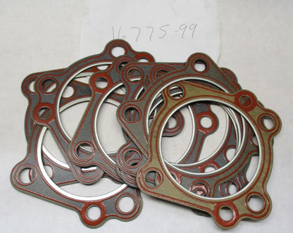 Lot of (10) Harley Davidson Cylinder Head Gaskets 16775-99