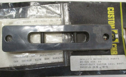 Harley Davidson Chrome Heavy Duty Custom Coil Bracket 09-425