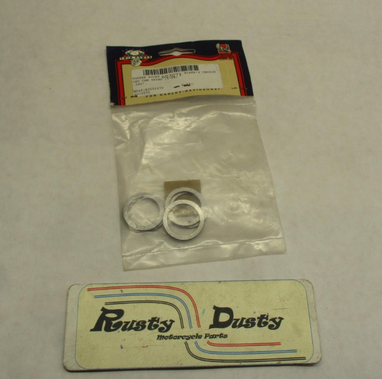 Harley Davidson Biker's Choice OHV Cam Shims 0.80" A2555679