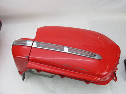 Pair of Honda Goldwing GL1800 Red Left & Right Saddlebags MCA-0000 81231