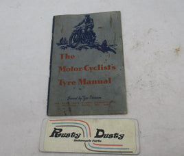1930s The Motorcyclist Tyre Manual Book Avon India Rubber Company Melksham Wilts