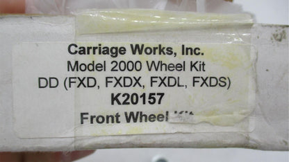 Harley Carriage Works Front Disk Adapter Spacer Wheel Kit K20157 FXD Dyna
