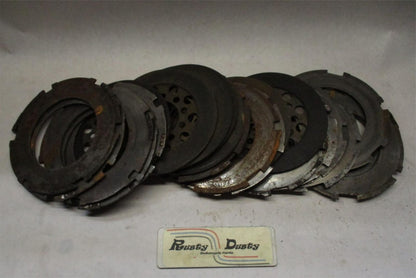 Lot of Mixed Harley Shovelhead Ironhead Clutch Friction Plates Discs #2