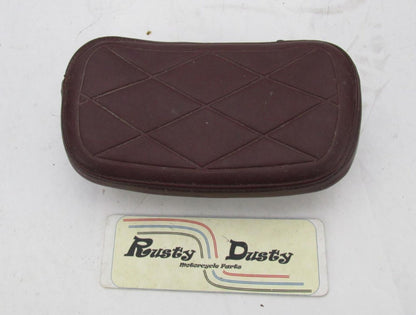 Drag Specialties Vintage Honda Goldwing GL Brown Backrest Pad Diamond Pattern
