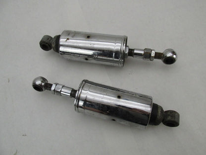 Pair of Harley Davidson EVO Softail Heritage Fat Boy Chrome Rear Shocks