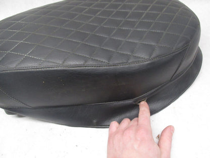 Vintage Motorcycle Boss Custom Diamond Stitched Solo Seat Vintage Y-2A BSA