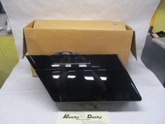 Harley Genuine NOS 96-13 Vivid Black Bottom Saddlebag Assembly 90867-13DKJ