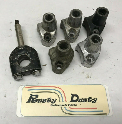 Mix Lot of Harley Lower Riser Clamps 2” Handlebar Risers mostly right sides only