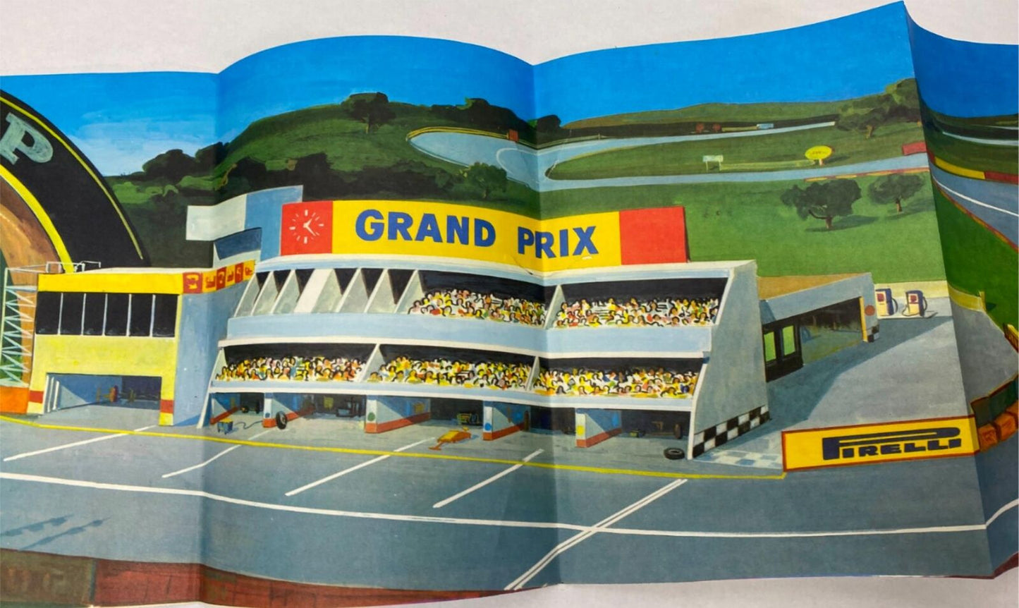 Presto Magix Picture Magic Dry Transfer Game Paper Male Grand Prix Formula 1