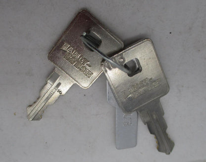 Harley Davidson Genuine NOS Key Set 71451-94A Code: 0NU3