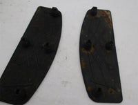 Harley Davidson Pair of Driver Floorboard Rubber Insert Pads