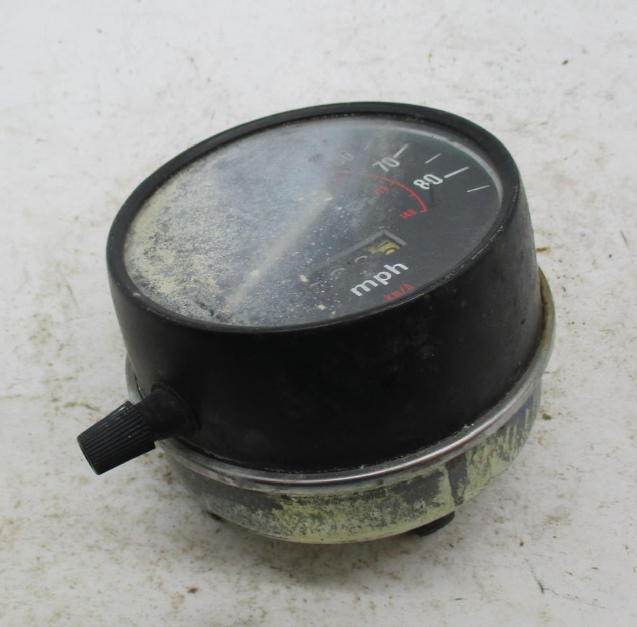 Vintage Motorcycle Nippon Seiki Japan Speedo Speedometer Gauge