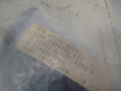 Add On Inc Wire Harness Kit 2 Plugs w/ 18" Wire & 4 Connectors 08170-MN560