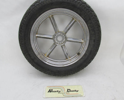 Harley Davidson 6 Spoke Invader Chrome Chopper Multi-fit Wheel Rim 16x3
