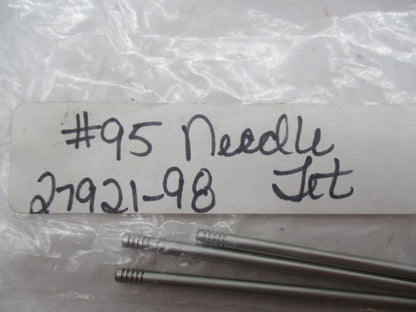 Lot of 3 Harley Davidson Genuine NOS 95 Needle Jets 27921-98