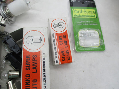 Mixed lot of Harley Davidson Light Lamp Bulbs Headlight Indicator Lights Bulbs
