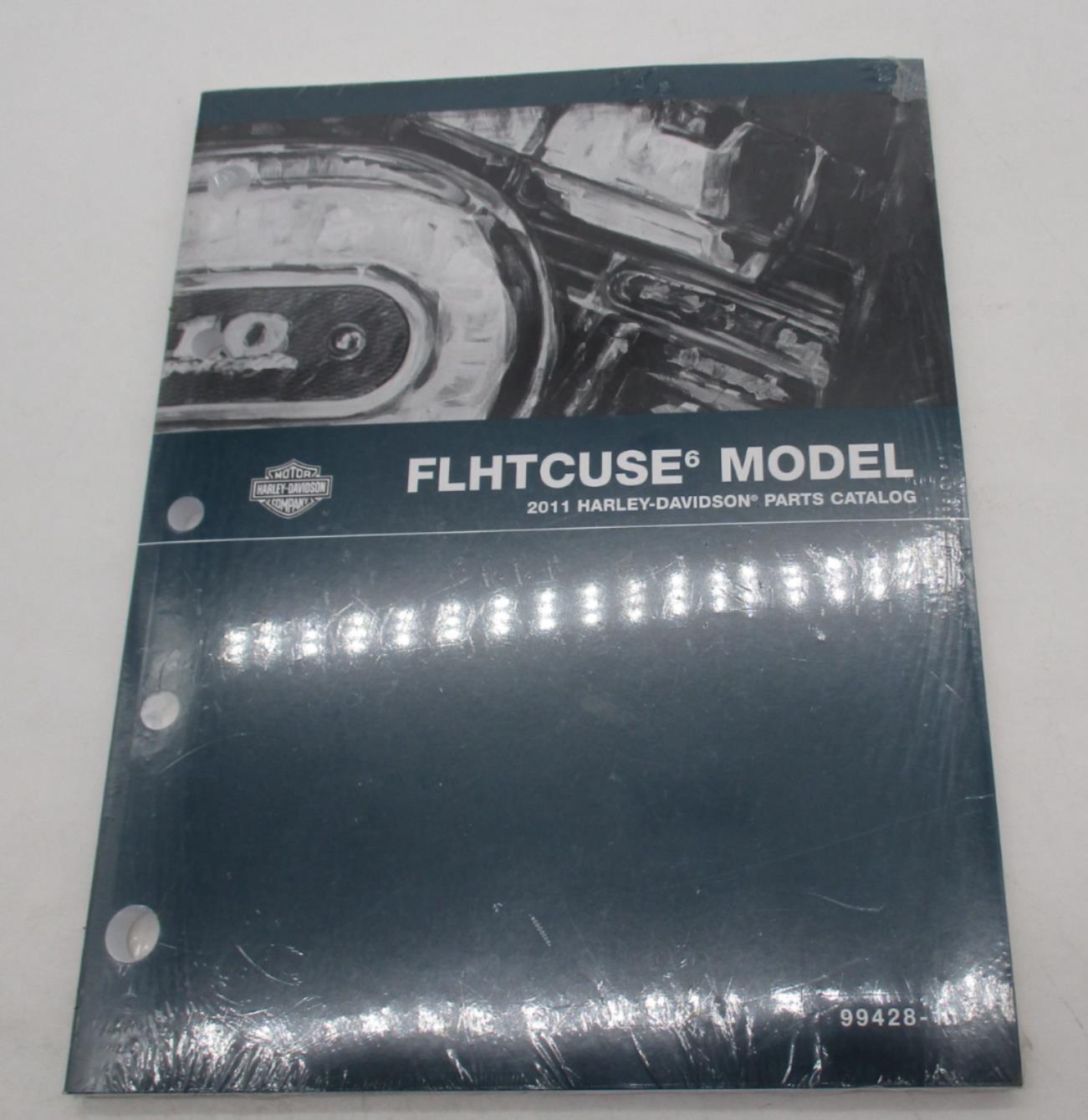 Harley Davidson official Factory 2011 Touring FLHTCUSE Parts Catalog 99428-11