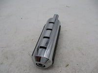 Harley Davidson Single Chrome Rubber Foot Peg