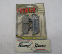 Premier NOS Motorcycle Brake Pads Pad Set Part # 41 (EBC FA124/2)