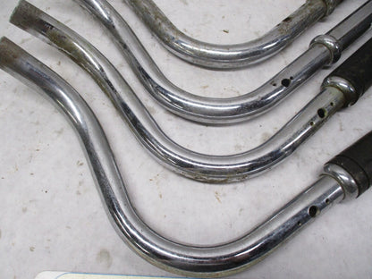 Lot of (4) Harley Ironhead Sportster Left Side Buckhorn Handlebars XLH XLCH KH