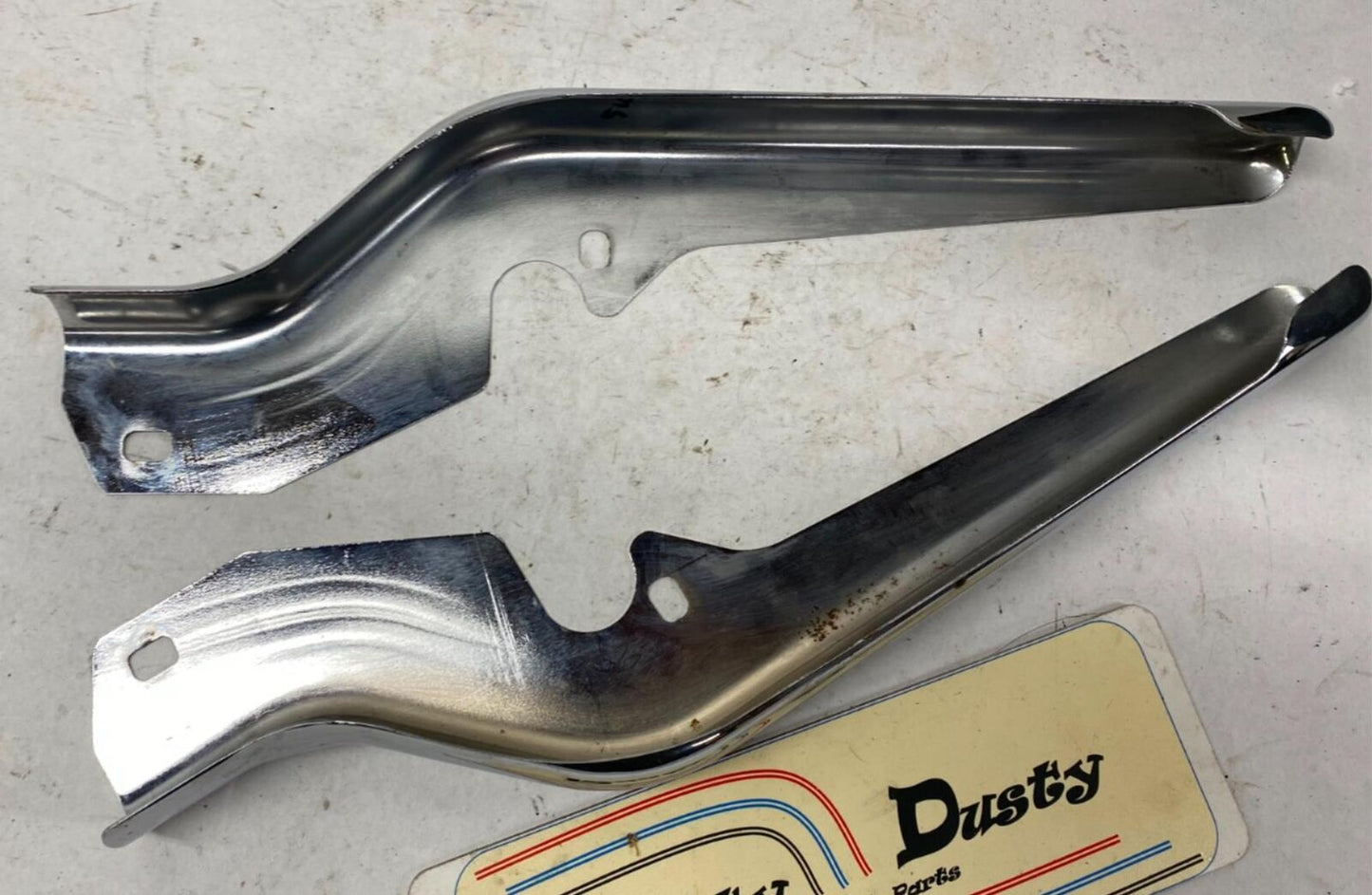 Harley Chrome Rear Fender Streets Touring Pair Set Road King