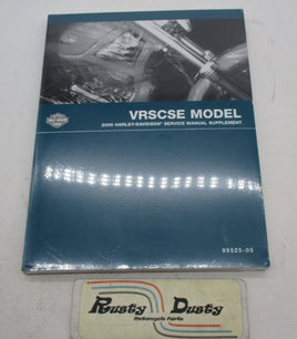 Harley Davidson Official Factory 2005 VRSCSE  Service Manual Supplement 99525-05
