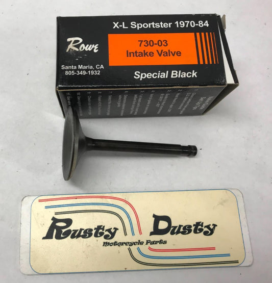 Harley Rowe XL Sportster 1970-84 730-03 Intake Valve Special Black