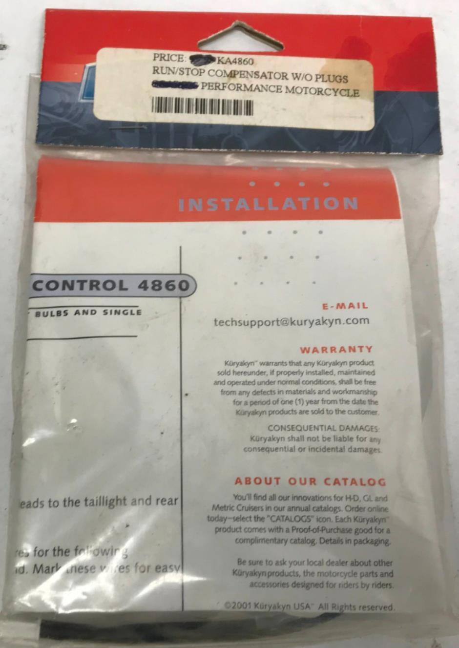 Kuryakyn 4860 Run/Stop Compensator without Plugs Harley Davidson