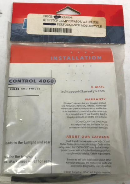 Kuryakyn 4860 Run/Stop Compensator without Plugs Harley Davidson