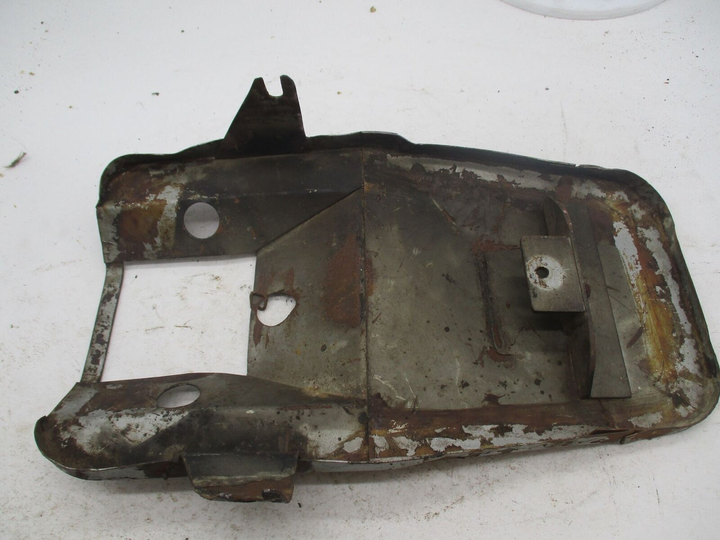 Vintage Enduro Motorcycle AHRMA Seat Pan Air Cleaner Cover Dirt Bike