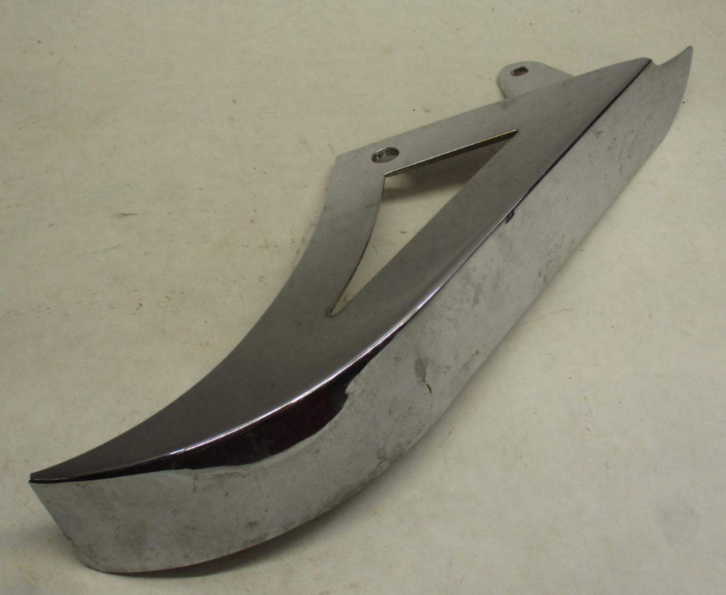 Chrome Upper Rear Belt Guard For 86-99 Harley Softail FLST FXST 78610