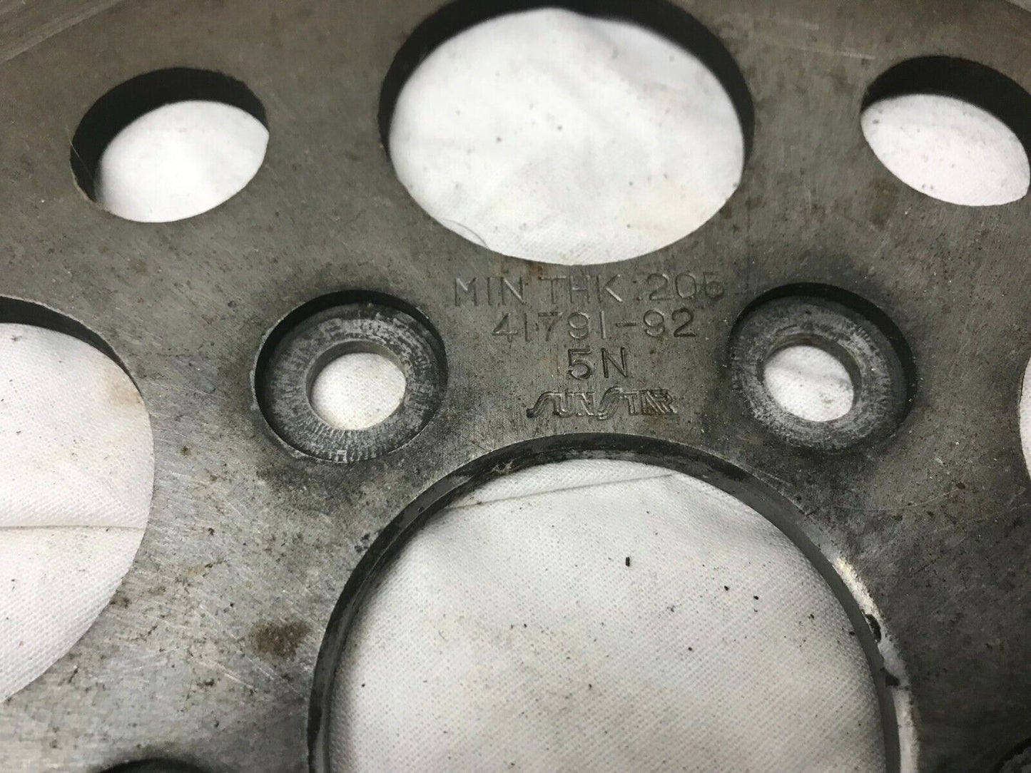 Harley Davidson 41791-92 Sunstar Rear Disc Brake Rotor Sportster *FREE SHIPPING*