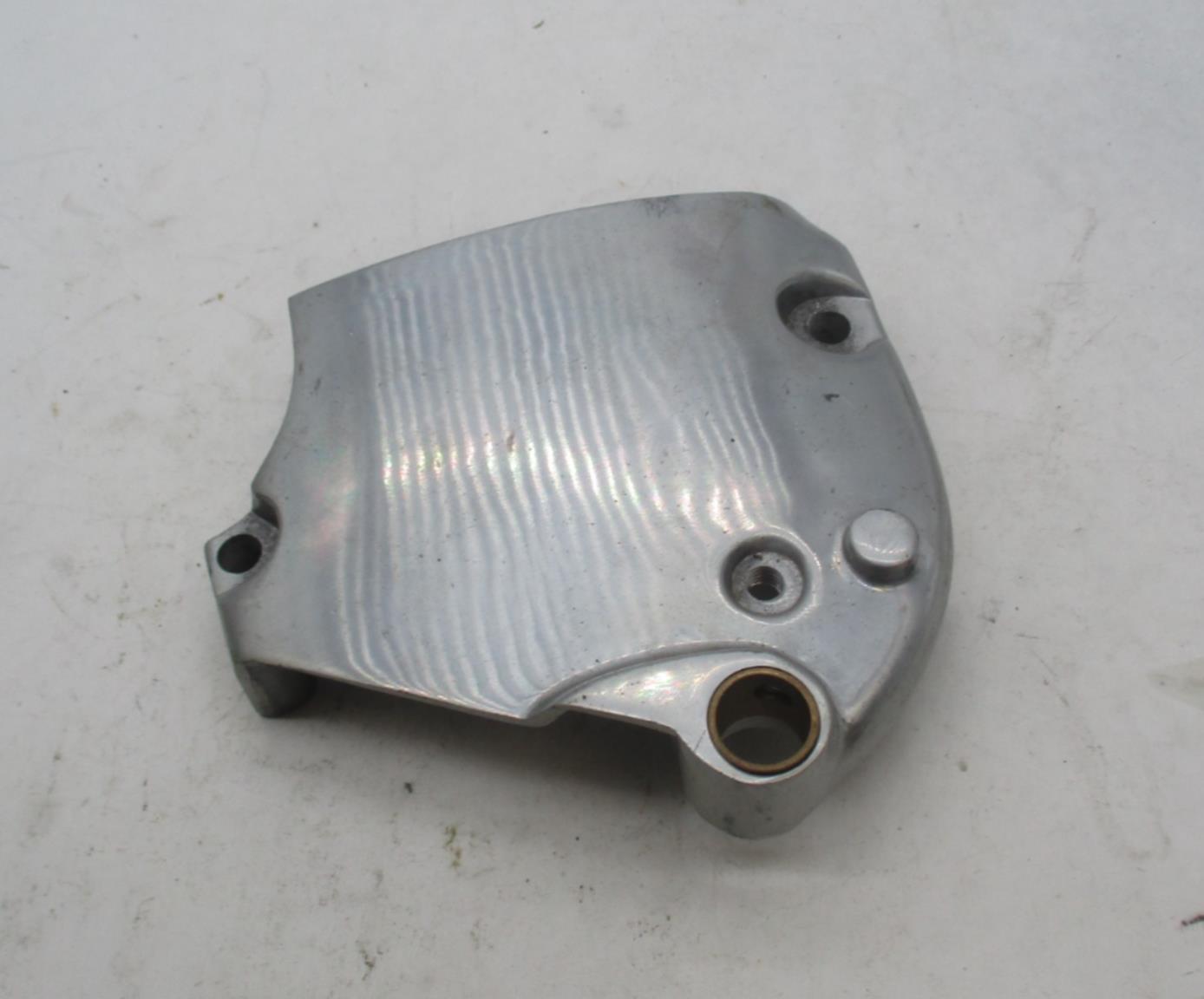 Harley Davidson Sportster Brushed Aluminum Electric Start Transmission Cover
