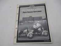 Harley Davidson Official 1997 Police Model Parts Catalog Supplement 99545-97