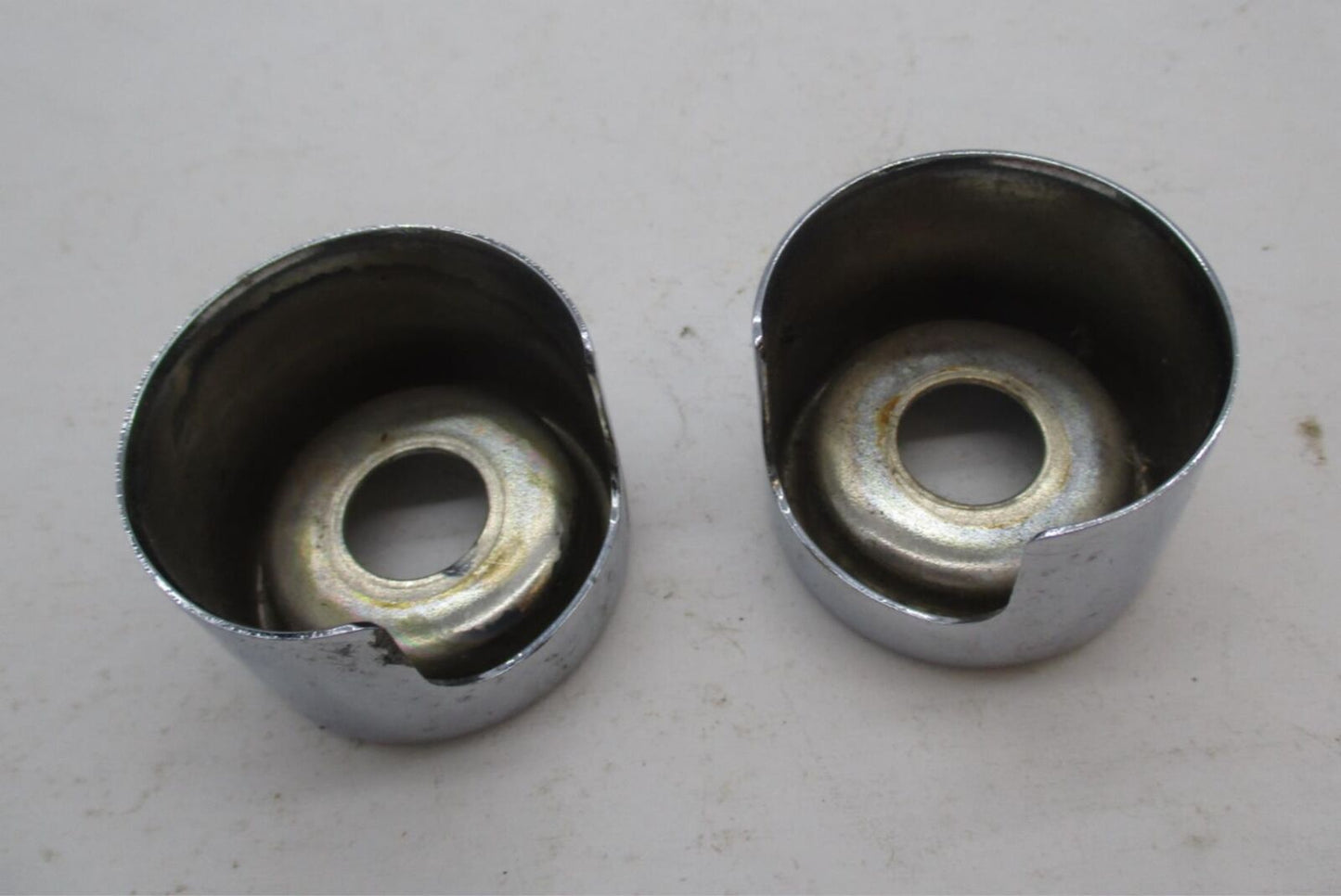 Pair of Harley Davidson Chrome Shock Stud Covers
