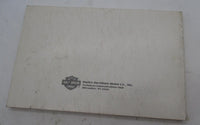 Harley Davidson Genuine 1983 Owners Maintenance Guide All Models 99952-82