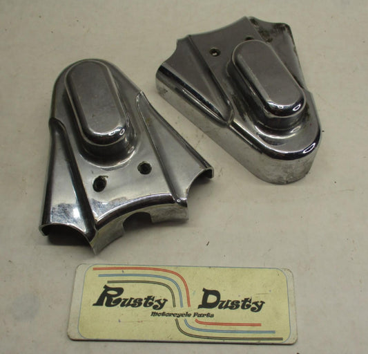 Pair of Kuryakyn 8202 Harley Davidson Phantom Swingarm Axle Covers