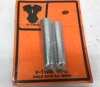 V-Twin Harley Billet Fat Style Grip Set 28-0583