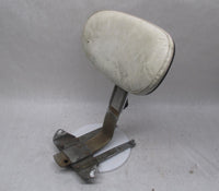 Harley Davidson Shovelhead Panhead White Adjustable Flex-A-Back Flex Backrest