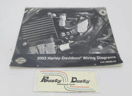 Harley Davidson Official Factory 2003 All Models Wiring Diagrams 99949-03