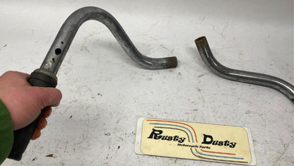 Harley Davidson Ironhead Sportster OEM Buckhorn Handlebars 2 Piece Set #2