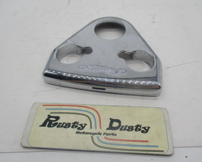 Harley Davidson Carlini Chrome Triple Tree Handlebar Top Cover