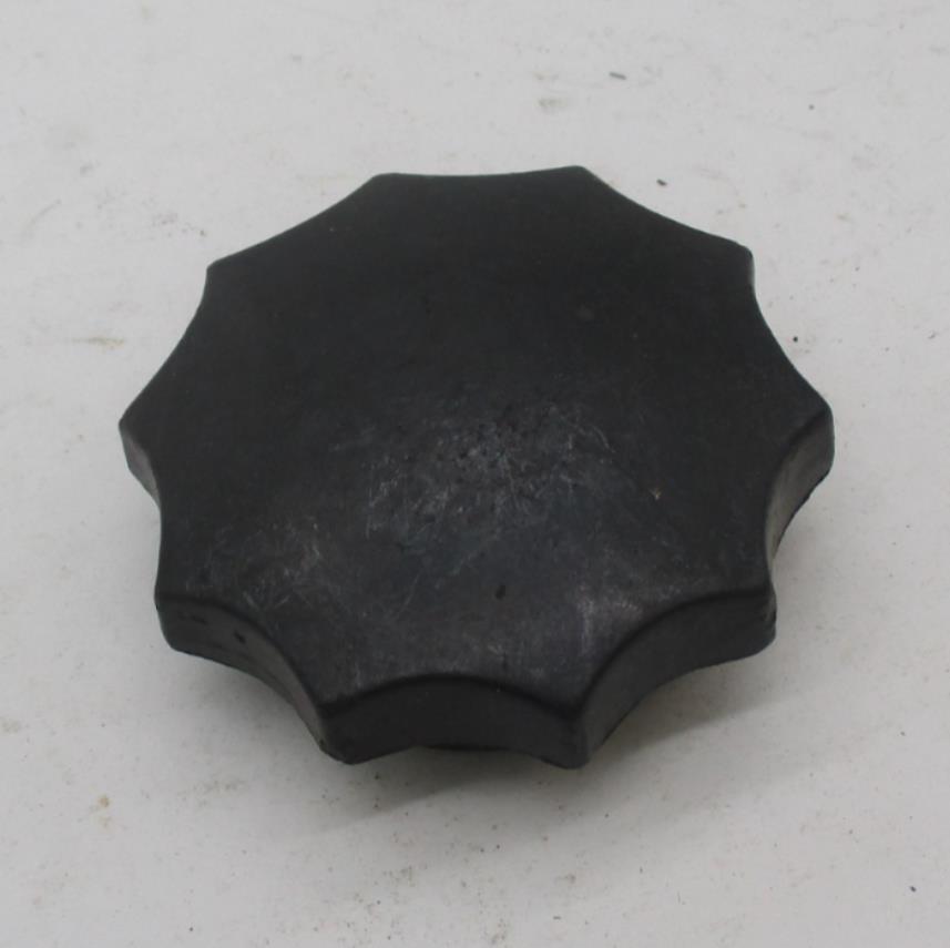 Vintage Motorcycle Enduro Trials Scrmabler Gas Fuel Tank Cap Cover Black