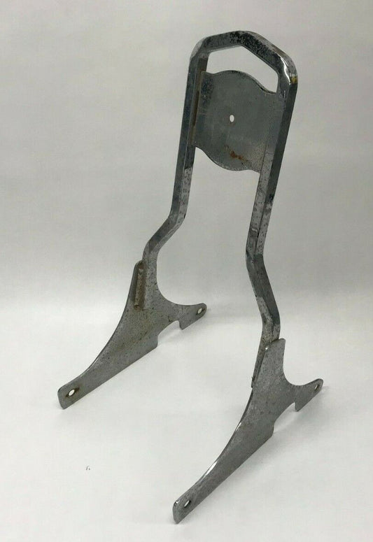 Harley Davidson Softail Sissy Bar Sideplates Chrome FXST FL Upright Rigid 19"