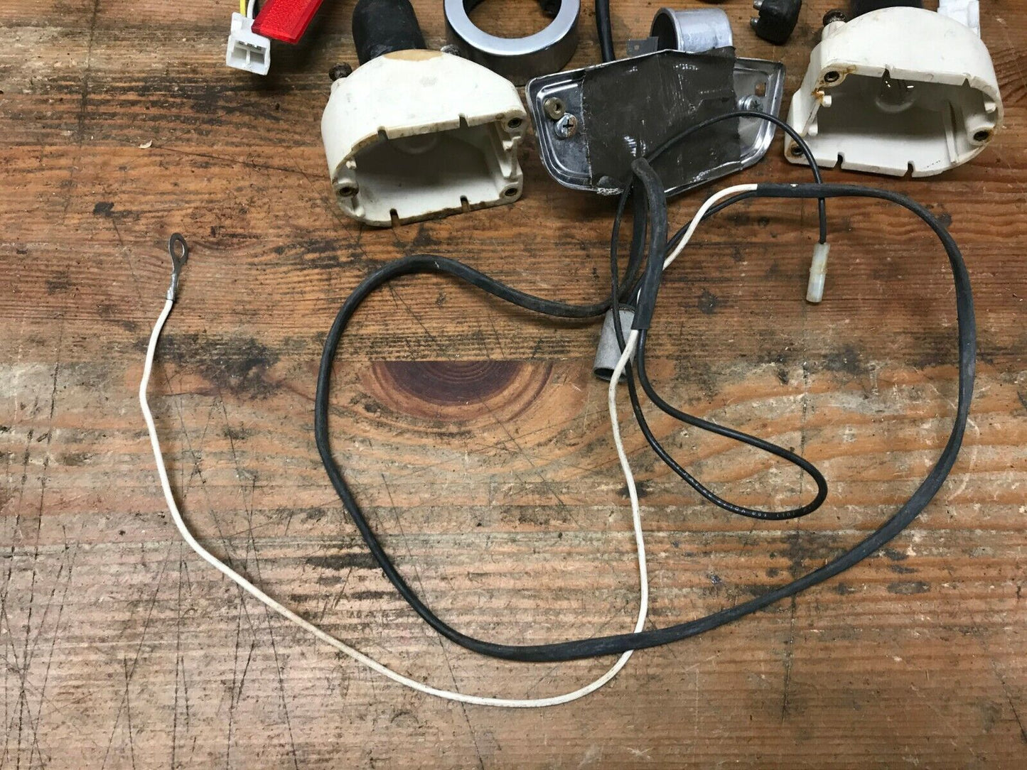 Mixed lot Harley Davidson Turn Signals Housing Blinker Wiring Parts  Lights